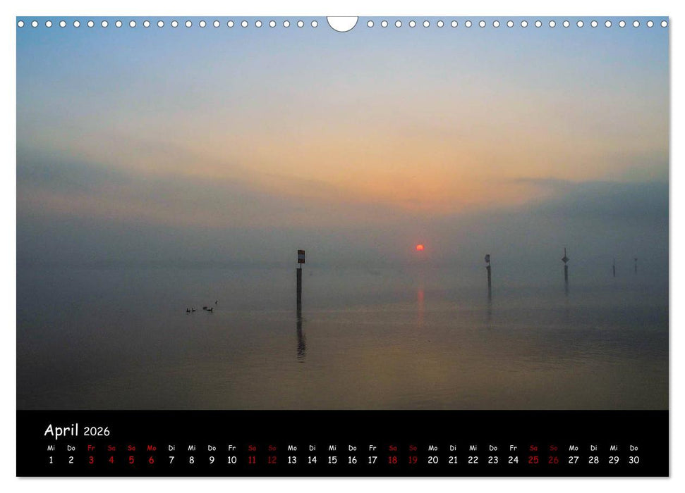 Traumhaft schöner Bodensee (CALVENDO Wandkalender 2026)