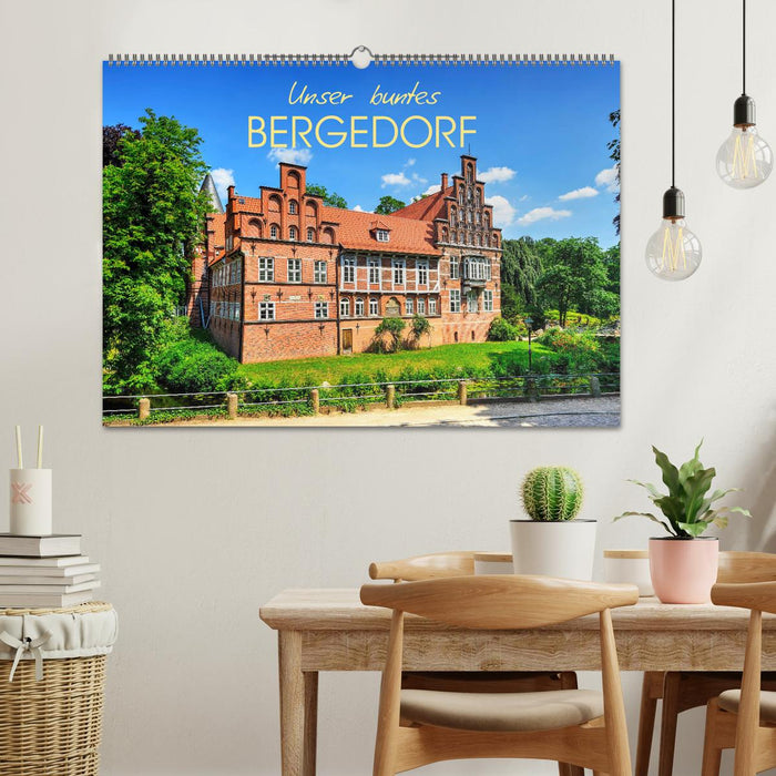 Unser buntes Bergedorf (CALVENDO Wandkalender 2026)