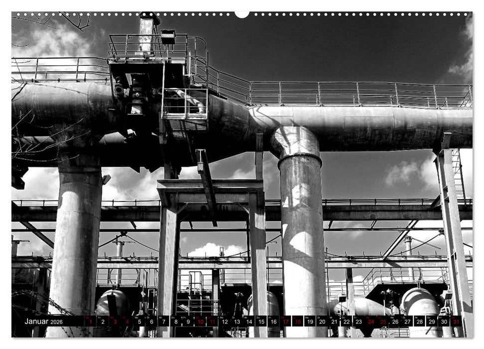 LaPaDu-Hüttenwerk Duisburg (CALVENDO Wandkalender 2026)