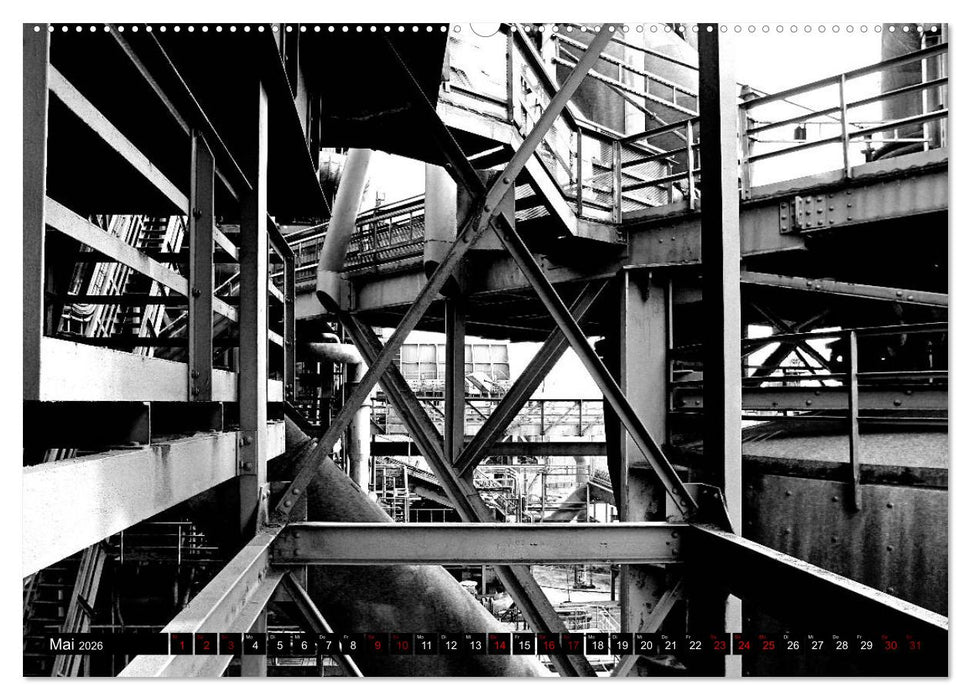 LaPaDu-Hüttenwerk Duisburg (CALVENDO Wandkalender 2026)