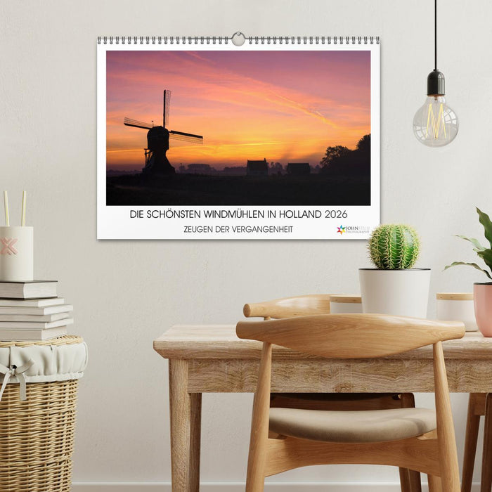 DIE SCHÖNSTEN WINDMÜHLEN IN HOLLAND 2026 (CALVENDO Wandkalender 2026)