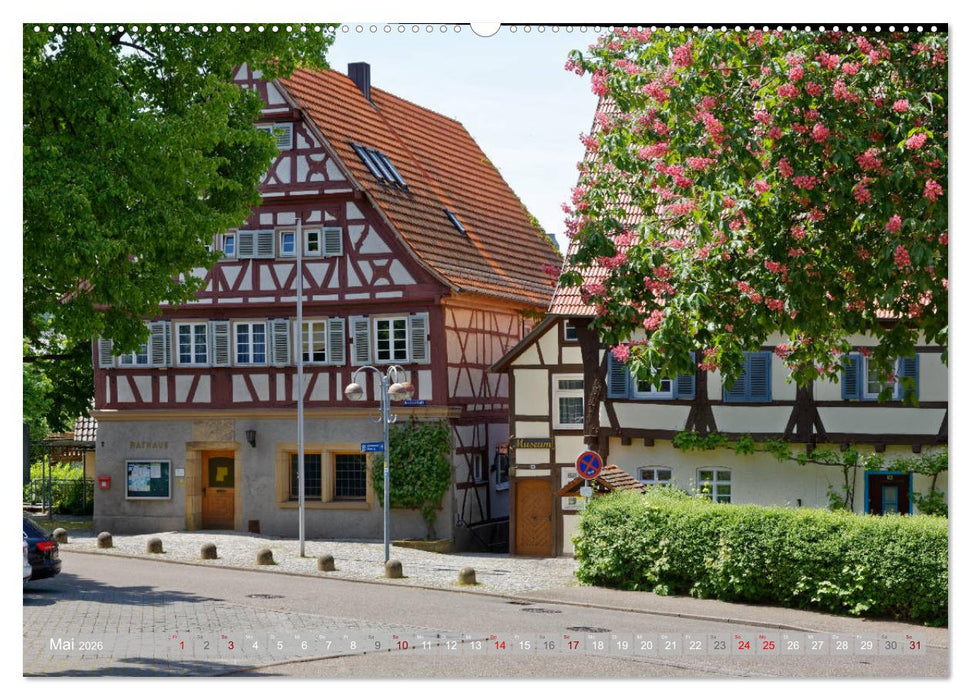 Weinstadt Wein-Kultur-Geschichte (CALVENDO Wandkalender 2026)