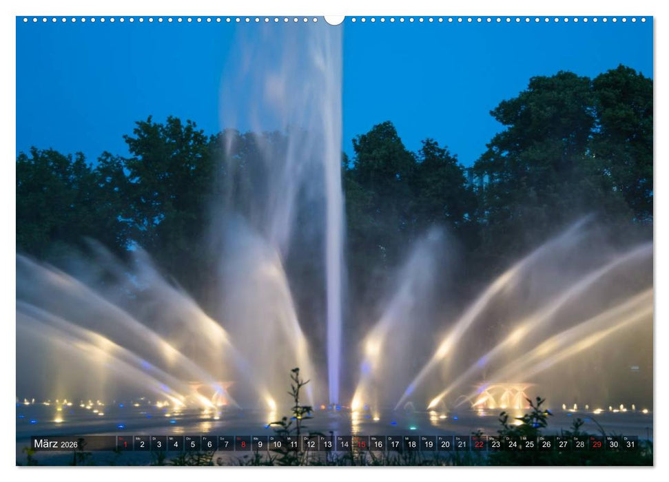 Feng Shui Farben - Element Wasser (CALVENDO Wandkalender 2026)