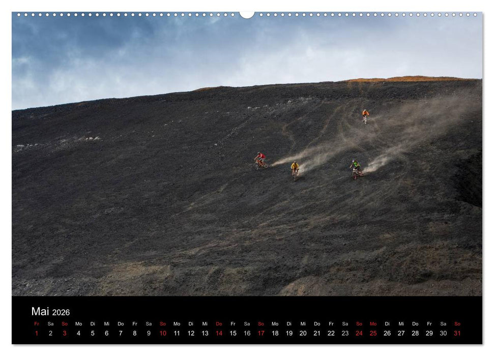 Bike Abenteuer Island (CALVENDO Wandkalender 2026)