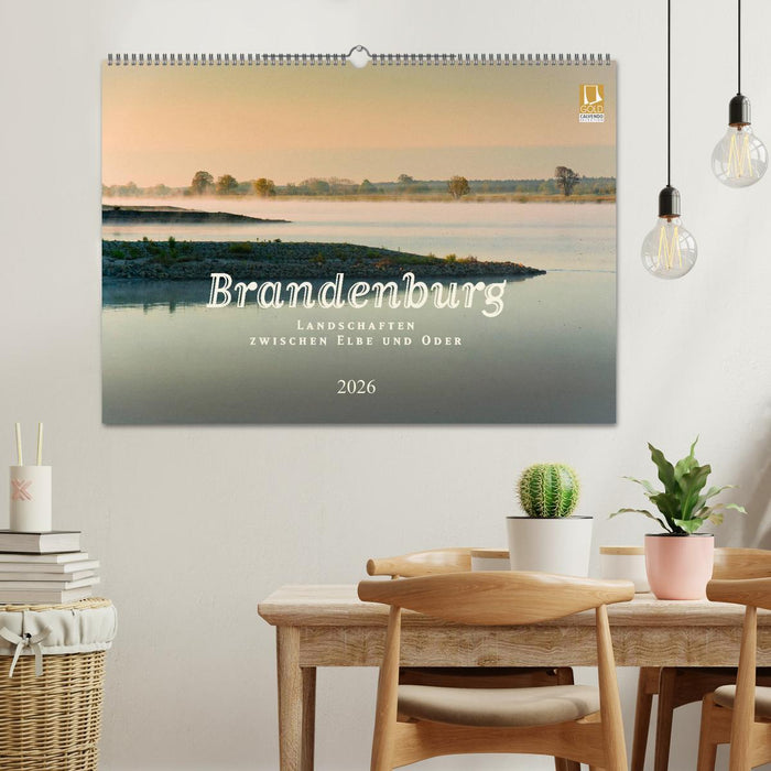 Brandenburg - Landschaften zwischen Elbe und Oder (CALVENDO Wandkalender 2026)