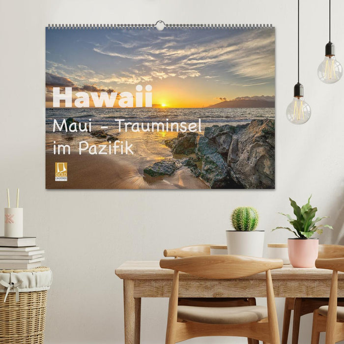Hawaii - Maui Trauminsel im Pazifik (CALVENDO Wandkalender 2026)
