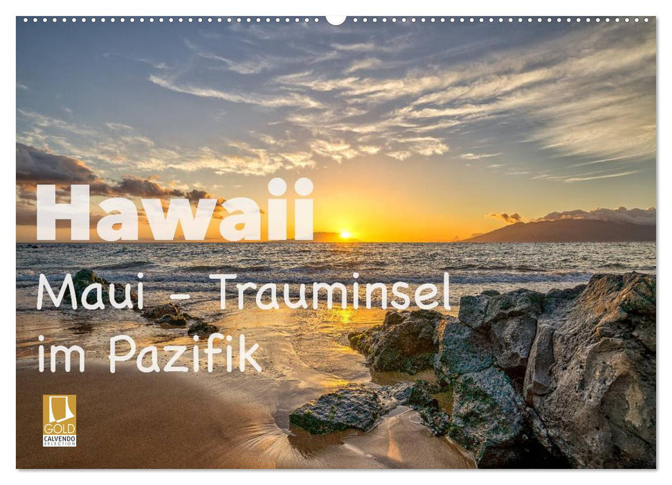 Hawaii - Maui Trauminsel im Pazifik (CALVENDO Wandkalender 2026)