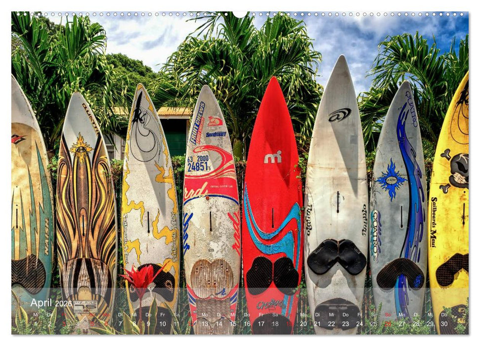 Hawaii - Maui Trauminsel im Pazifik (CALVENDO Wandkalender 2026)