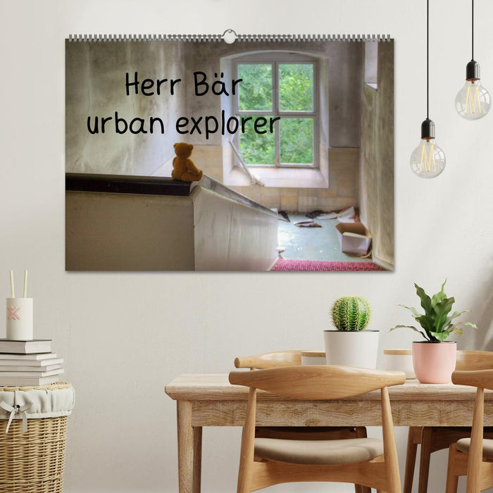 Herr Bär urban explorer (CALVENDO Wandkalender 2026)