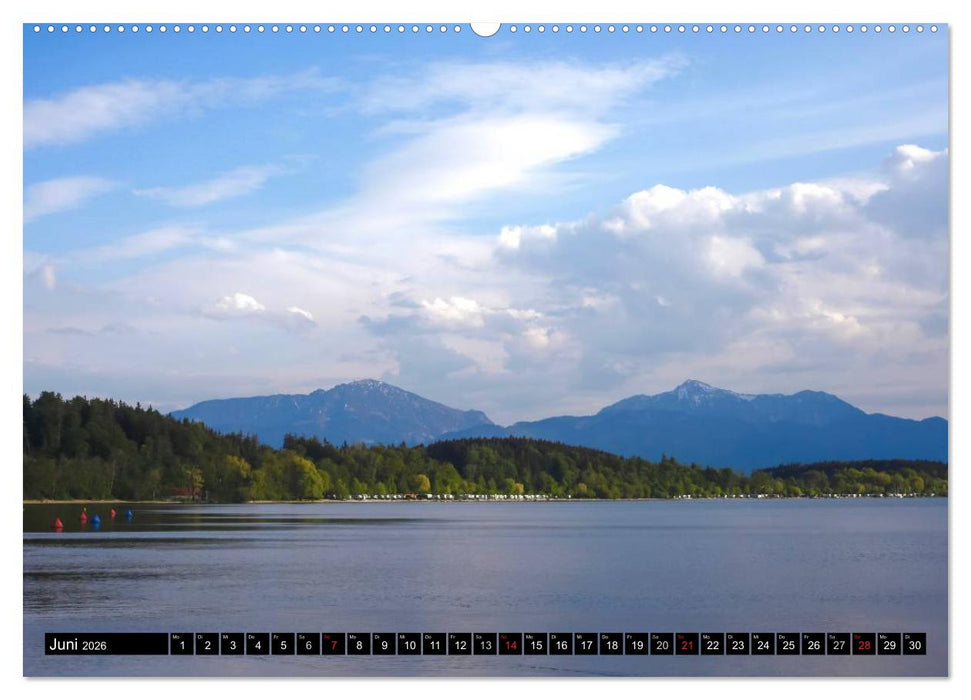 Am schönen Chiemsee (CALVENDO Wandkalender 2026)