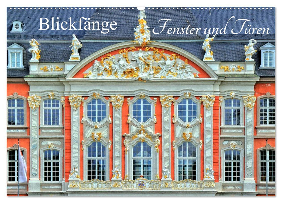 Blickfänge - Fenster und Türen (CALVENDO Wandkalender 2026)