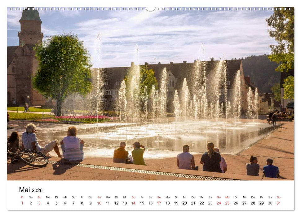 Freudenstadt im Schwarzwald ... ganz einfach schön (CALVENDO Wandkalender 2026)