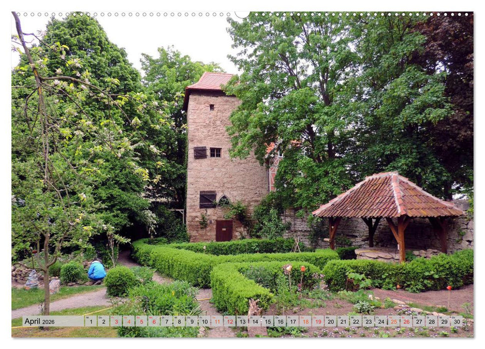 Bad Langensalza - Die Kur- und Gartenstadt (CALVENDO Wandkalender 2026)