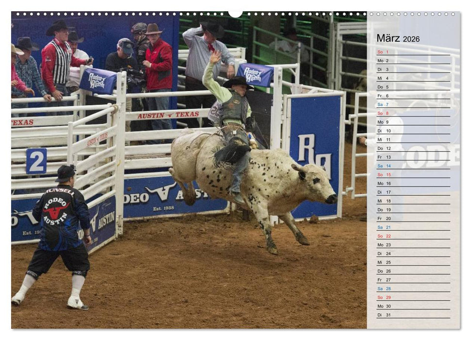 Faszination Rodeo (CALVENDO Wandkalender 2026)