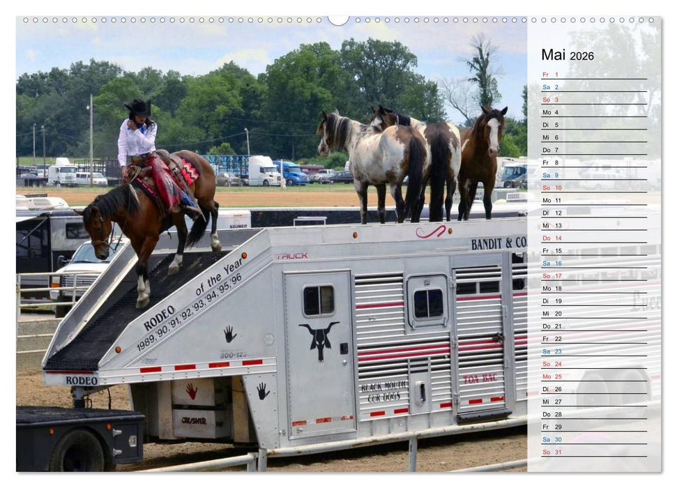 Faszination Rodeo (CALVENDO Wandkalender 2026)
