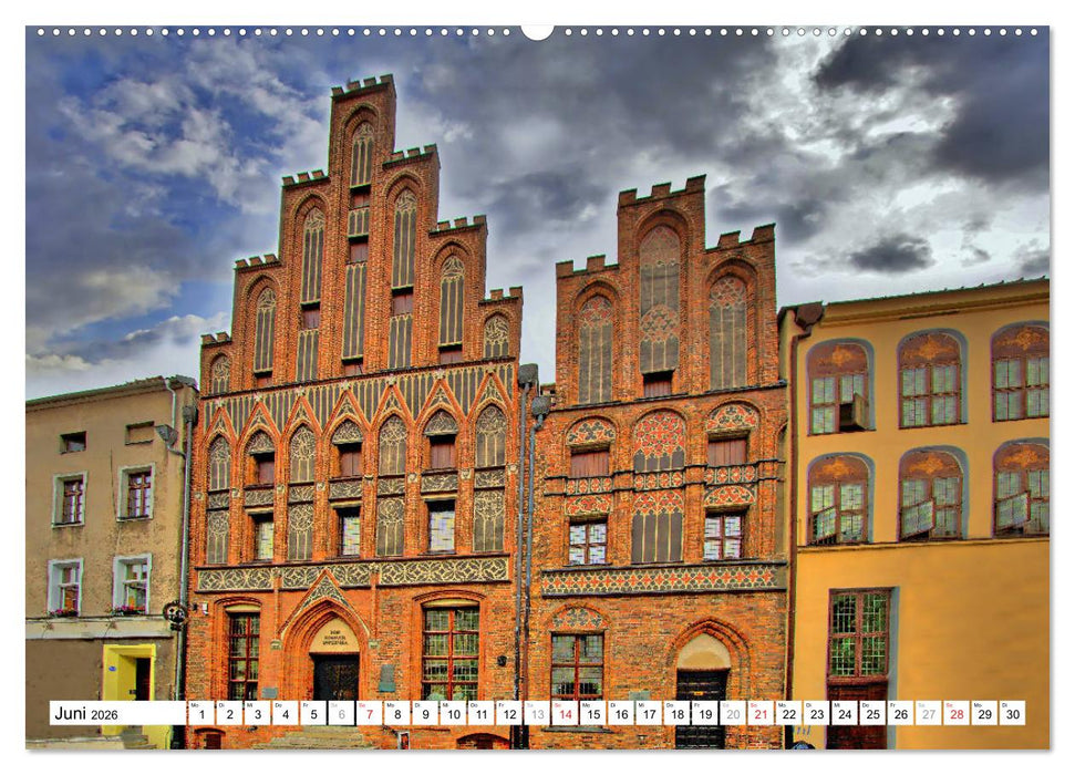 Thorn Torun - Die gotische Altstadt (CALVENDO Wandkalender 2026)