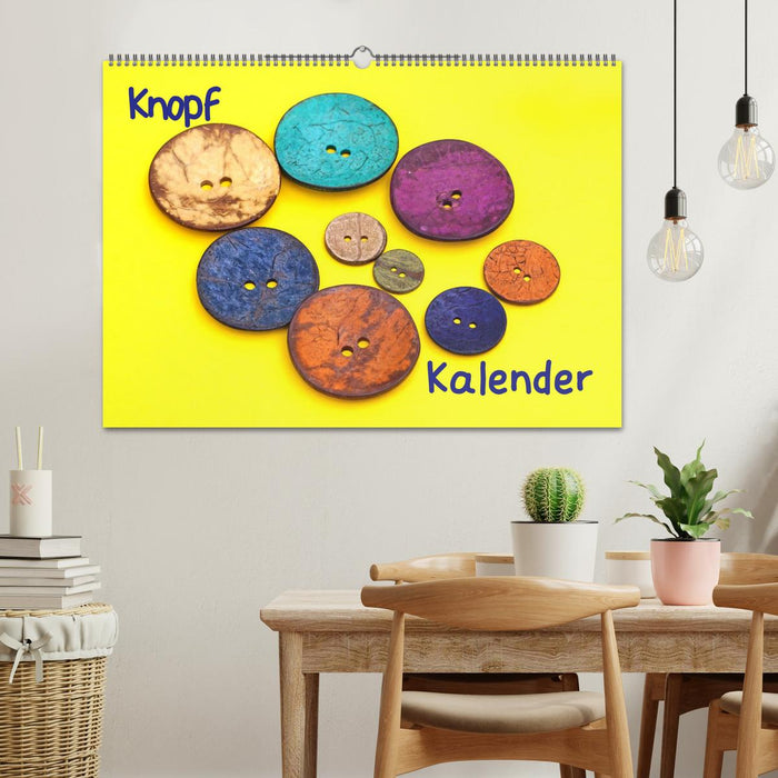 Knopfkalender (CALVENDO Wandkalender 2026)