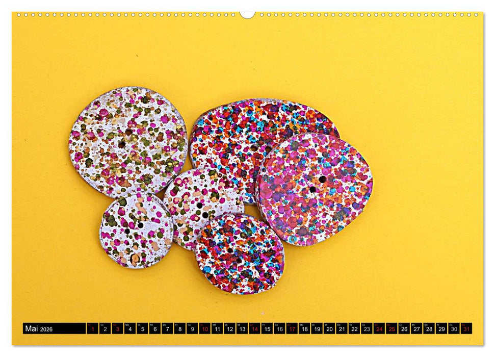 Knopfkalender (CALVENDO Wandkalender 2026)
