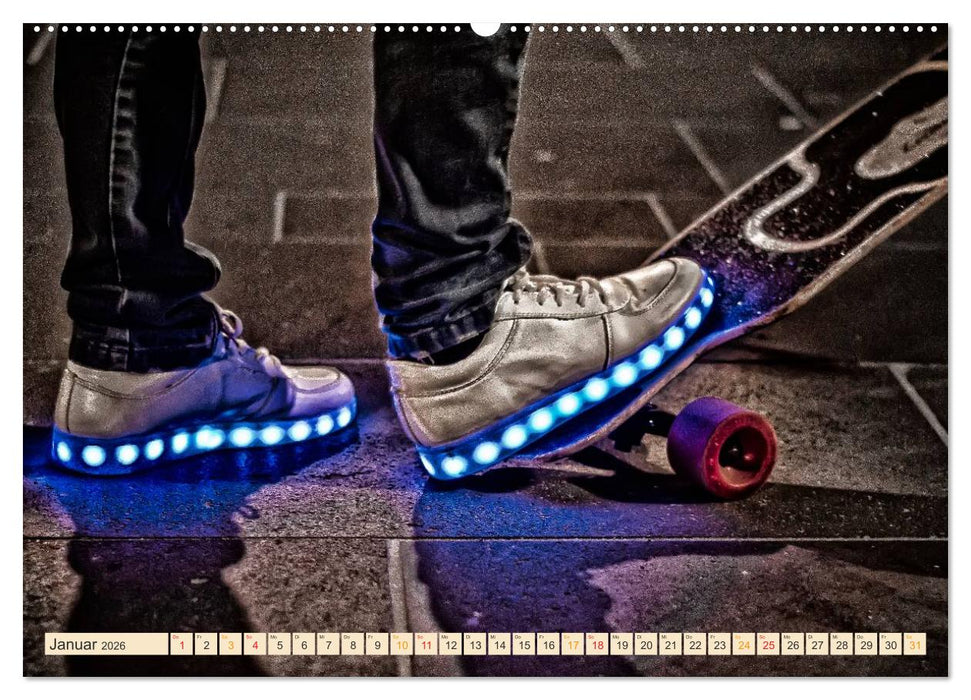 Skateboarding, so cool (CALVENDO Wandkalender 2026)