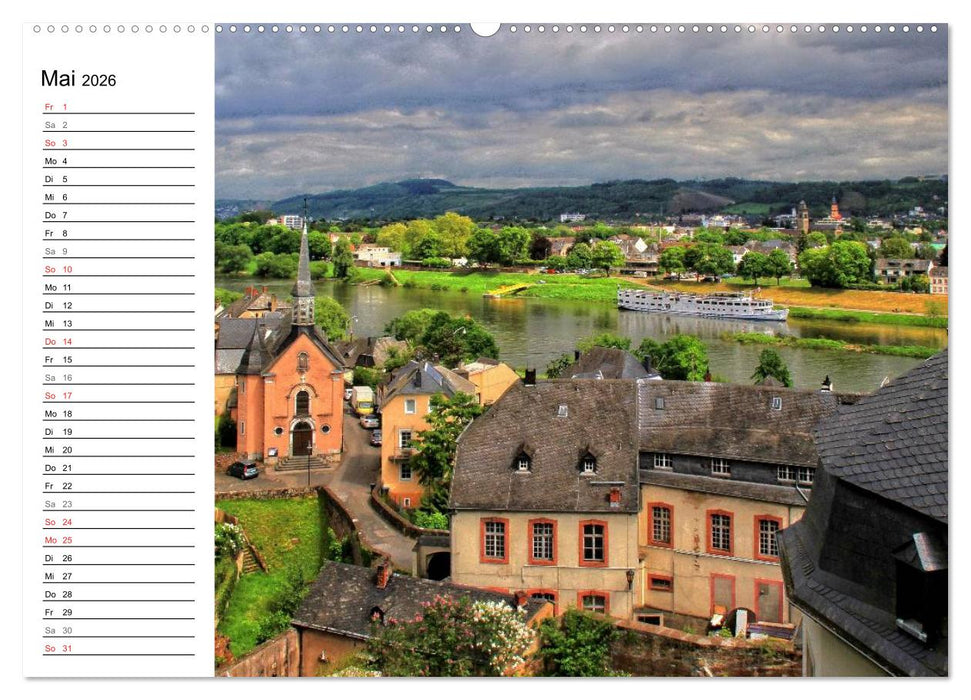 Eine Perle an der Mosel - Trier (CALVENDO Wandkalender 2026)