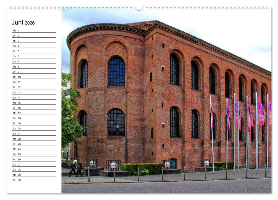 Eine Perle an der Mosel - Trier (CALVENDO Wandkalender 2026)