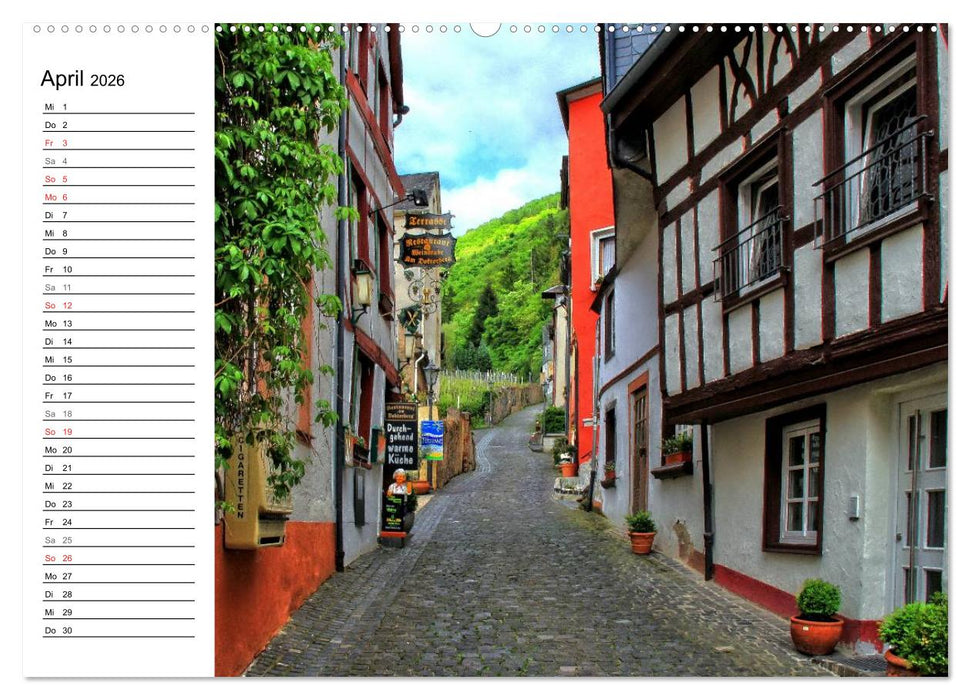 Eine Perle an der Mosel – Bernkastel-Kues (CALVENDO Wandkalender 2026)