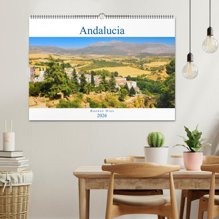 Andalucía - Buenos Días (CALVENDO Wandkalender 2026)