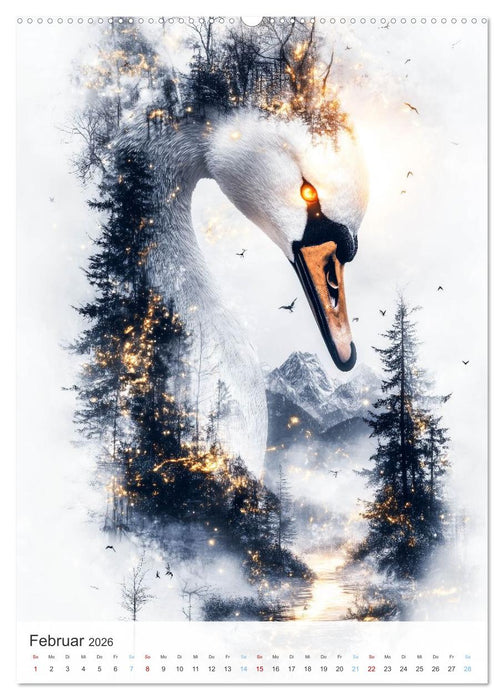 Flüstern im Wald (CALVENDO Wandkalender 2026)