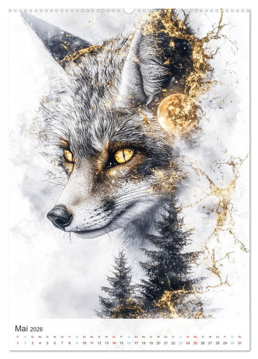 Flüstern im Wald (CALVENDO Wandkalender 2026)