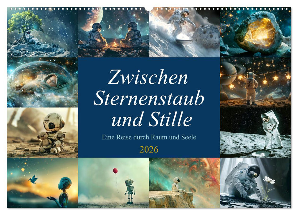 Zwischen Sternenstaub und Stille (CALVENDO Wandkalender 2026)