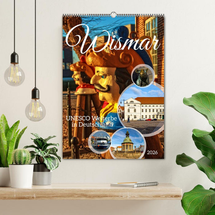 Wismar - UNESCO Welterbe in Deutschland (CALVENDO Wandkalender 2026)