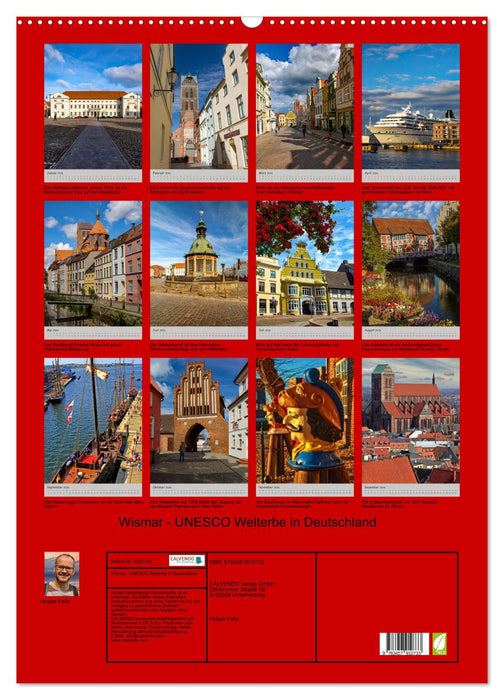 Wismar - UNESCO Welterbe in Deutschland (CALVENDO Wandkalender 2026)