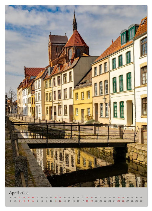 Wismar - UNESCO Welterbe in Deutschland (CALVENDO Wandkalender 2026)