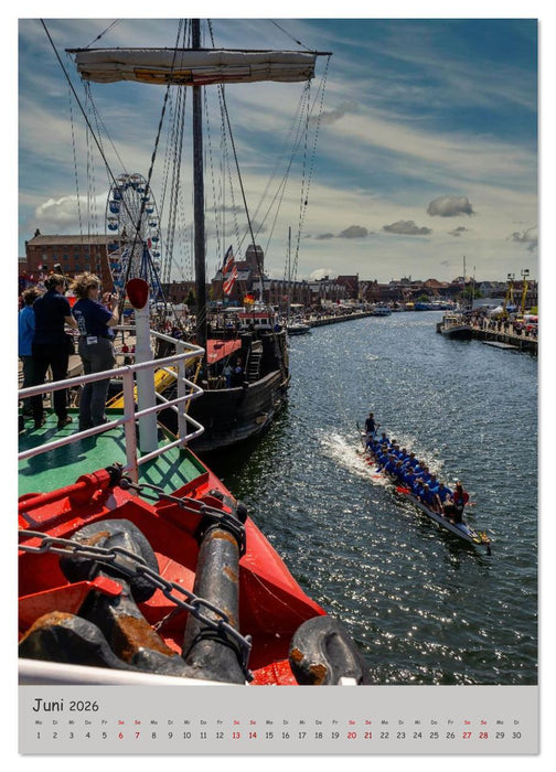 Wismar - UNESCO Welterbe in Deutschland (CALVENDO Wandkalender 2026)