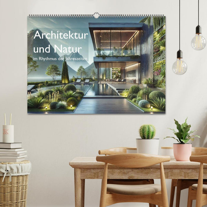 Architektur und Natur im Rhythmus der Jahreszeiten (CALVENDO Wandkalender 2026)