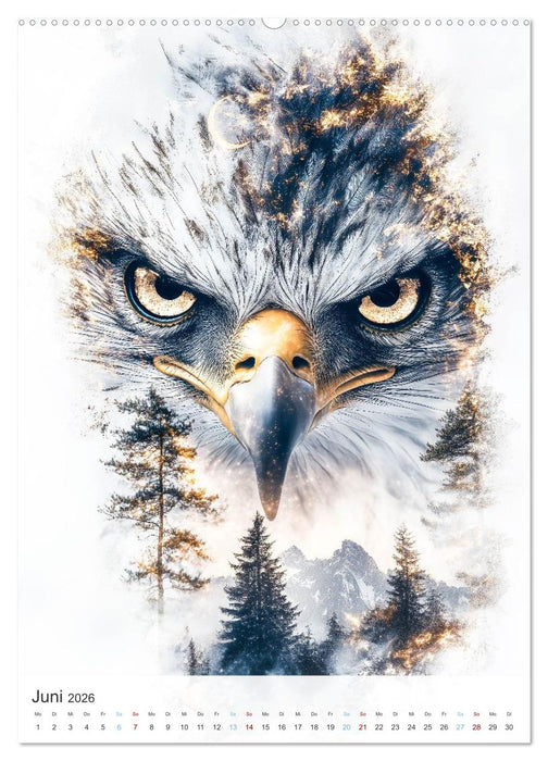 Flüstern im Wald (CALVENDO Premium Wandkalender 2026)