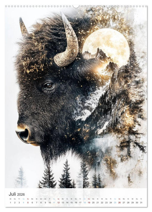 Flüstern im Wald (CALVENDO Premium Wandkalender 2026)