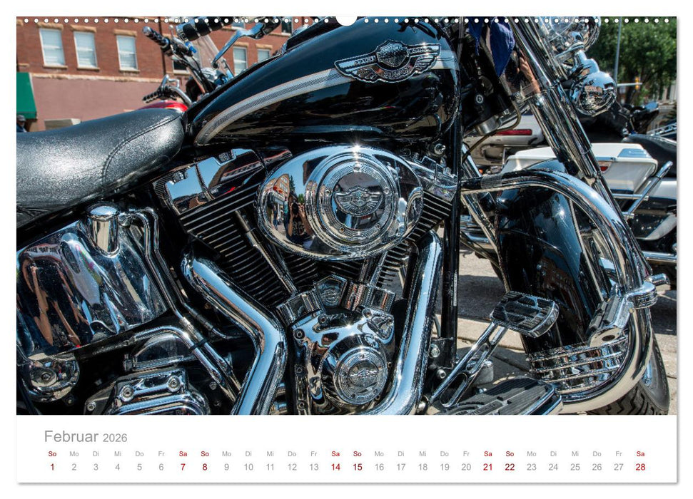 Sturgis - Die berühmteste Motorrad-Rallye der Welt (CALVENDO Premium Wandkalender 2026)