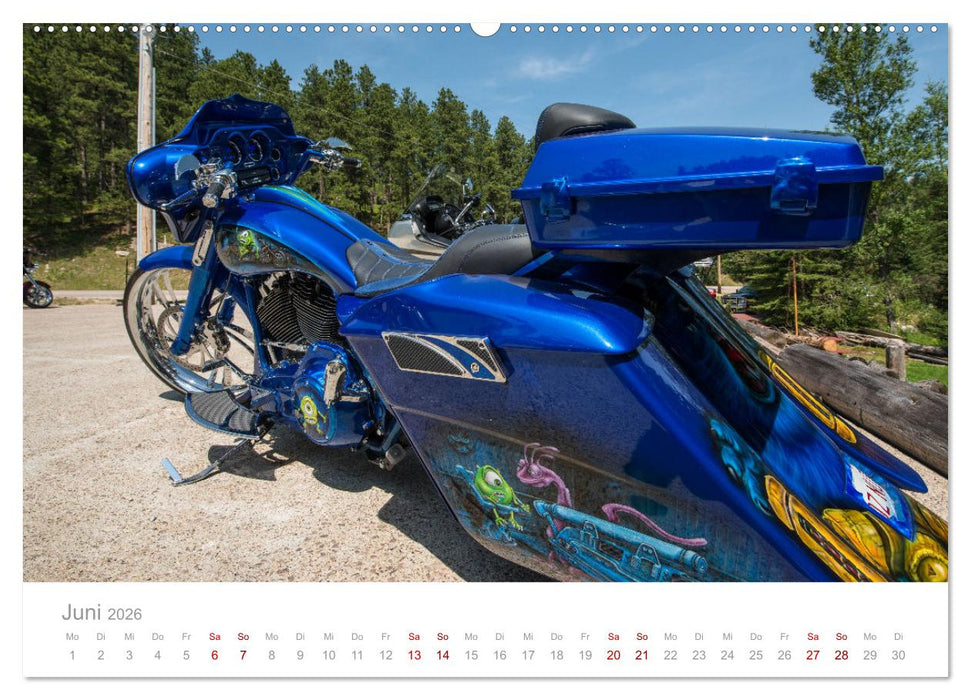 Sturgis - Die berühmteste Motorrad-Rallye der Welt (CALVENDO Premium Wandkalender 2026)