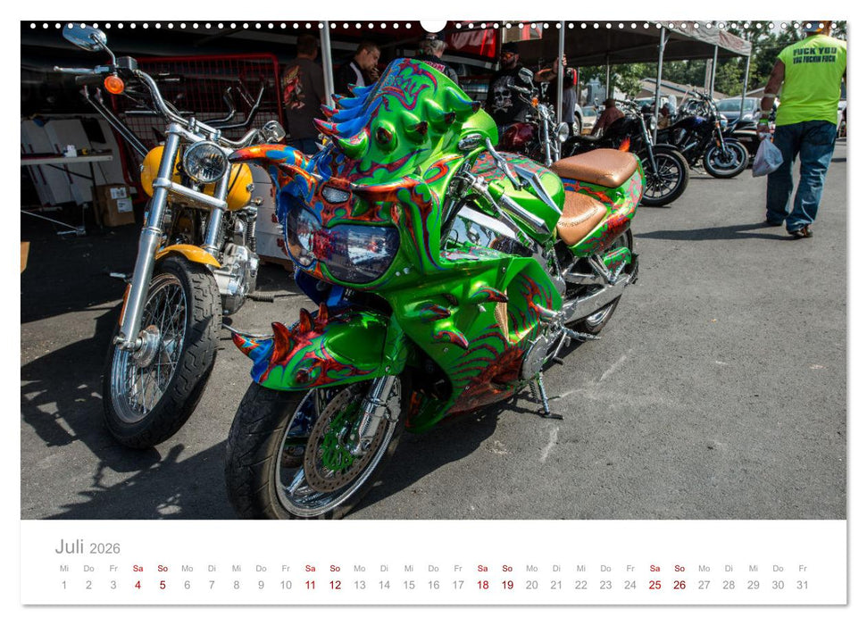 Sturgis - Die berühmteste Motorrad-Rallye der Welt (CALVENDO Premium Wandkalender 2026)