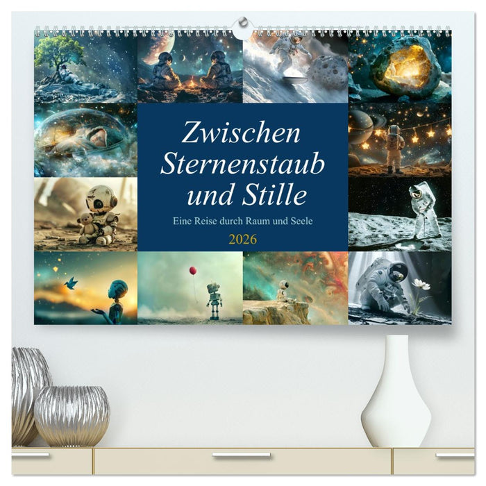 Zwischen Sternenstaub und Stille (CALVENDO Premium Wandkalender 2026)