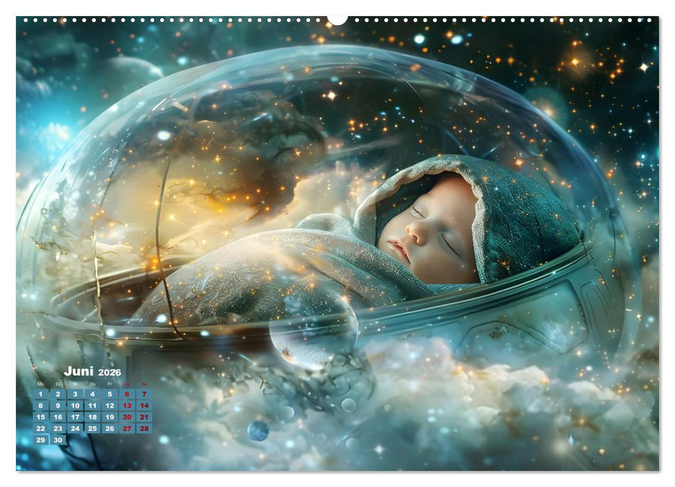 Zwischen Sternenstaub und Stille (CALVENDO Premium Wandkalender 2026)