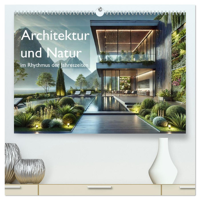 Architektur und Natur im Rhythmus der Jahreszeiten (CALVENDO Premium Wandkalender 2026)