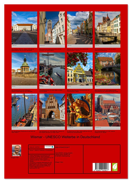 Wismar - UNESCO Welterbe in Deutschland (CALVENDO Premium Wandkalender 2026)