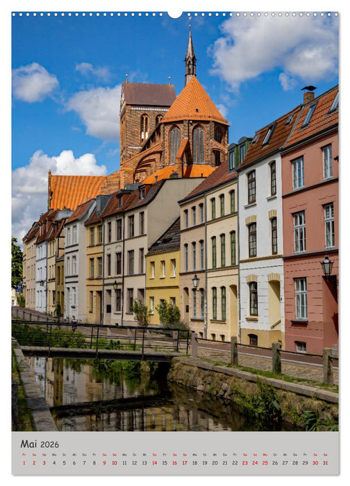 Wismar - UNESCO Welterbe in Deutschland (CALVENDO Premium Wandkalender 2026)