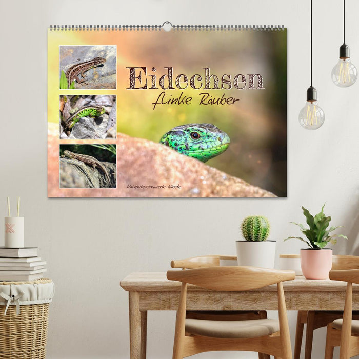 Eidechsen, flinke Räuber (CALVENDO Wandkalender 2026)