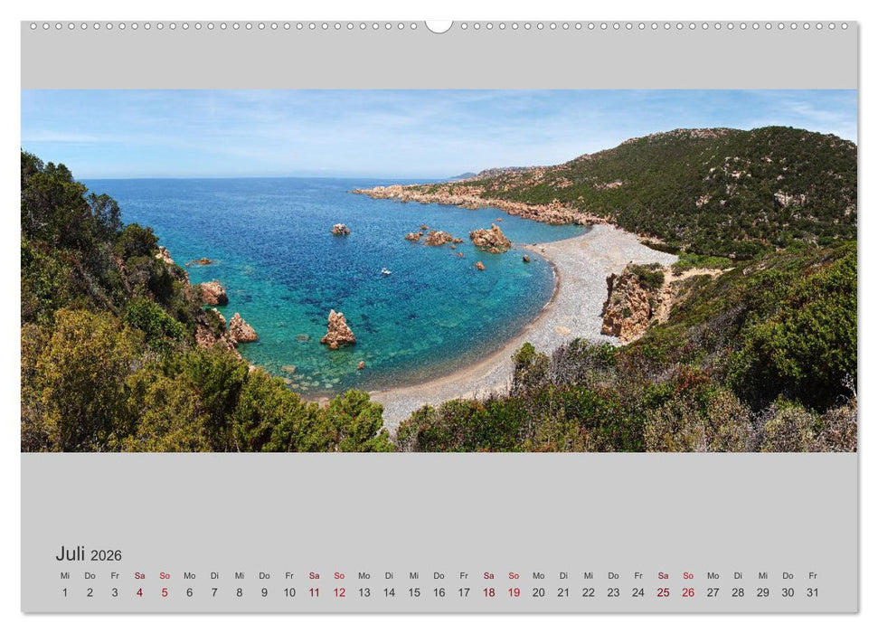 Sardinien – Die Nordküste (CALVENDO Premium Wandkalender 2026)