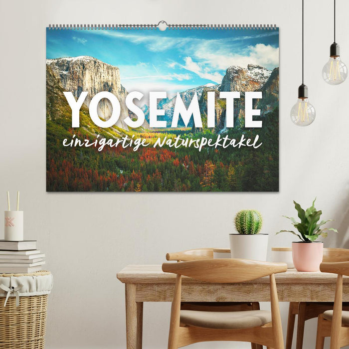 Yosemite - Einzigartige Naturspektakel (CALVENDO Wandkalender 2026)