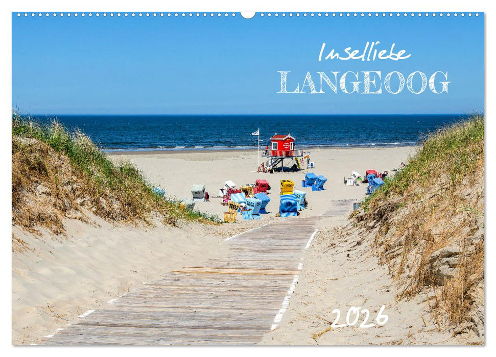 Inselliebe Langeoog (CALVENDO Wandkalender 2026)