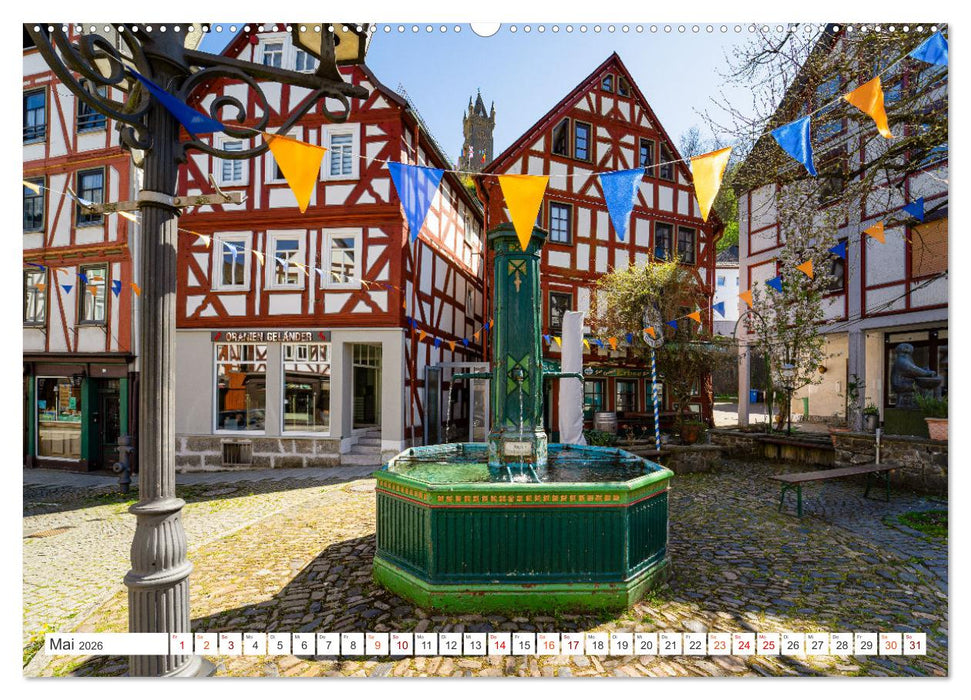 Dillenburg Impressionen (CALVENDO Wandkalender 2026)